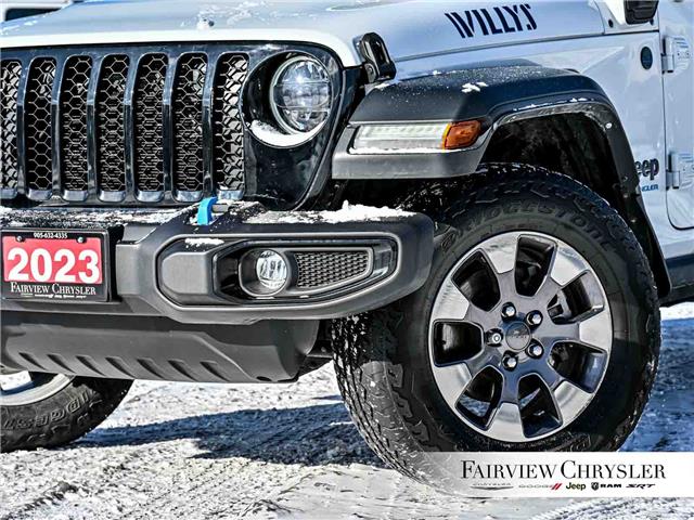 2023 Jeep Wrangler 4xe Willys (Stk: U21488) in Burlington - Image 7 of 31