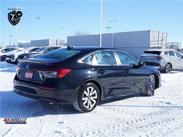 2022 Honda Civic Sedan LX (Stk: KA178A) in Ottawa - Image 3 of 25