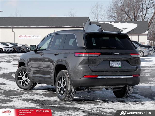 2025 Jeep Grand Cherokee Limited (Stk: 25214) in Essex-Windsor - Image 4 of 27