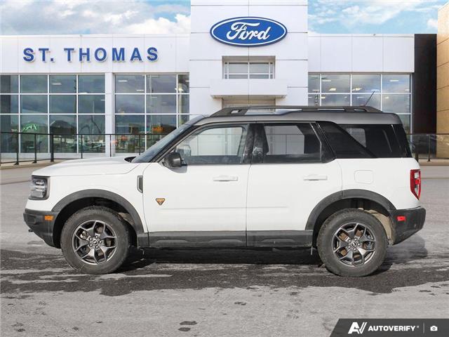 2023 Ford Bronco Sport Badlands (Stk: 6077A) in St. Thomas - Image 3 of 27