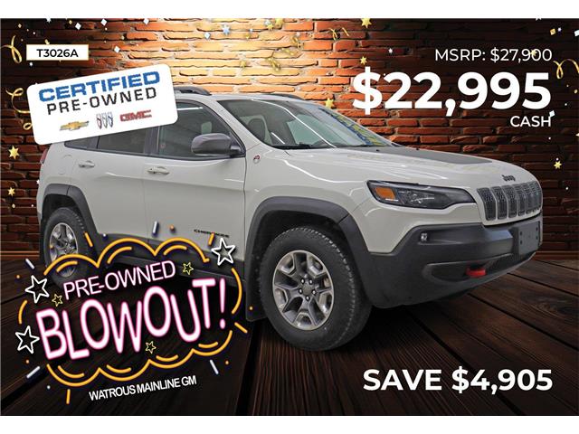 2019 Jeep Cherokee Trailhawk (Stk: T3026A) in Watrous - Image 1 of 41