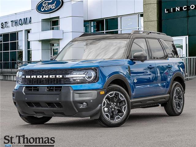 2025 Ford Bronco Sport Outer Banks (Stk: S51348) in St. Thomas - Image 1 of 9