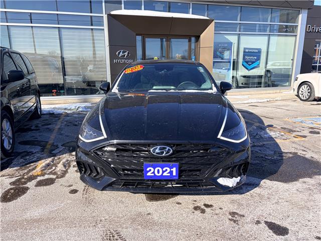 2021 Hyundai Sonata N Line (Stk: S195A) in Chatham - Image 2 of 24 2021 Hyundai Sonata N Line (Stk: S195A) in Chatham - Image 2 of 24