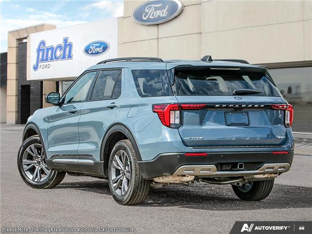 2026 Ford Explorer Active (Stk: XEQ150) in Sarnia - Image 4 of 25