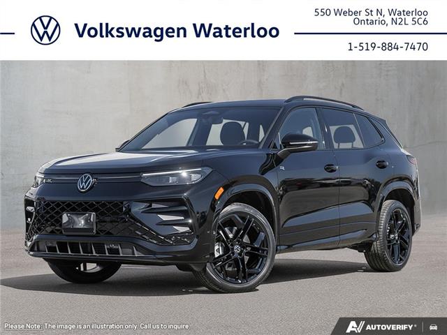 2026 Volkswagen Tiguan Comfortline R-Line Black Edition (Stk: TG0466) in Waterloo - Image 1 of 24
