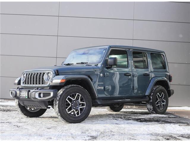 2024 Jeep Wrangler Sahara (Stk: TO36955) in London - Image 1 of 18