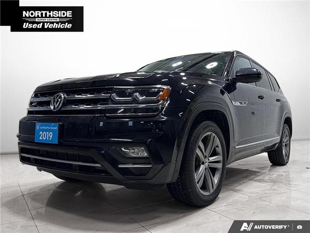 2019 Volkswagen Atlas 3.6 FSI Highline (Stk: TI25085B) in Sault Ste. Marie - Image 1 of 27