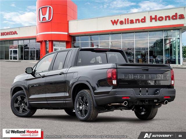 2026 Honda Ridgeline Black Edition (Stk: WN26261) in Welland - Image 4 of 26