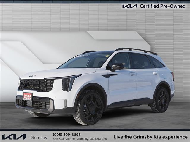 2025 Kia Sorento X-Line Limited | AWD | CLEAN CAR FAX |  BROWN LEAT (Stk: N5929) in Grimsby - Image 1 of 19