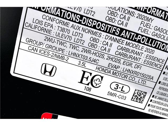 2020 Honda Odyssey EX (Stk: 00306UA) in Calgary - Image 34 of 35