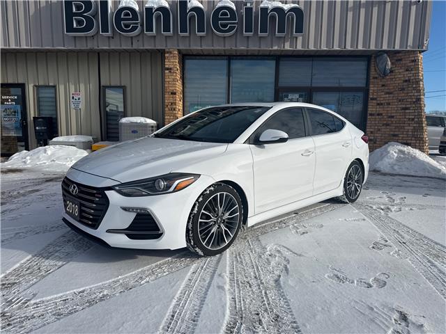 2018 Hyundai Elantra Sport Tech (Stk: 5T98A) in Blenheim - Image 1 of 12
