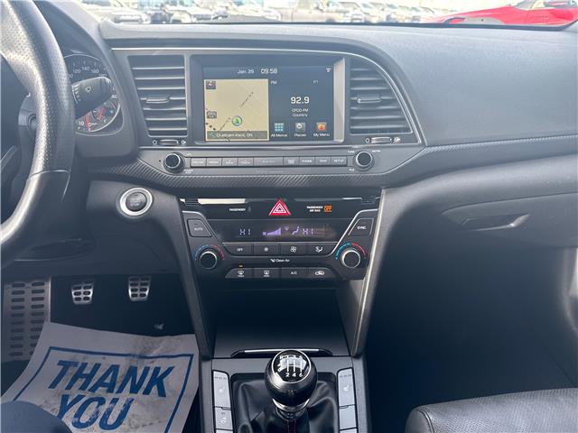 2018 Hyundai Elantra Sport Tech (Stk: 5T98A) in Blenheim - Image 9 of 12