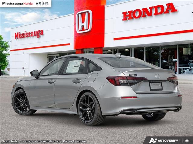 2026 Honda Civic Sport (Stk: 2214458) in Mississauga - Image 4 of 25