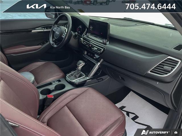 2022 Kia Seltos SX Turbo w/Burgundy Interior (Stk: 26-141A) in North Bay - Image 21 of 24