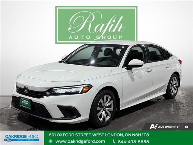 2022 Honda Civic LX (Stk: C54902A) in London - Image 1 of 29