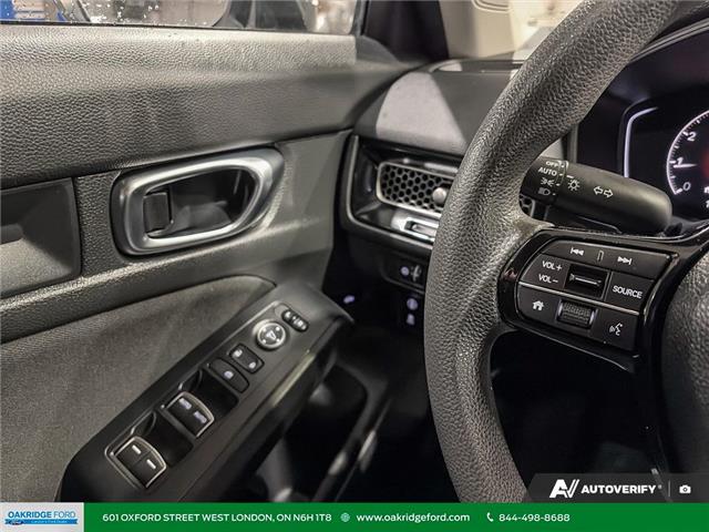 2022 Honda Civic LX (Stk: C54902A) in London - Image 21 of 29