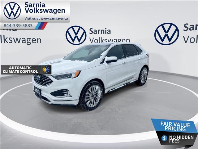 2022 Ford Edge Titanium (Stk: SVW1398) in Sarnia - Image 4 of 22