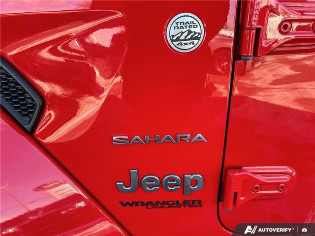 2021 Jeep Wrangler Unlimited Sahara (Stk: P7300) in Oakville - Image 9 of 25