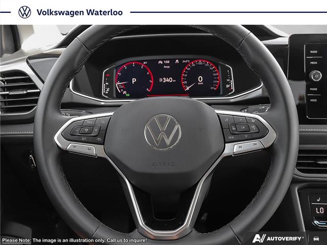 2026 Volkswagen Taos Comfortline Black Edition (Stk: 111225OE9421670) in Waterloo - Image 13 of 26