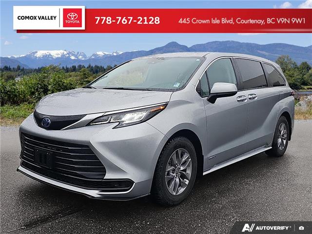2021 Toyota Sienna LE 8-Passenger (Stk: P3610) in Courtenay - Image 1 of 25