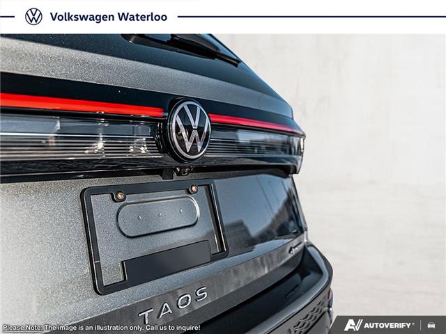 2026 Volkswagen Taos Trendline (Stk: 111225OE9354687) in Waterloo - Image 7 of 22