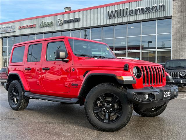 2023 Jeep Wrangler Sahara (Stk: W9348) in Uxbridge - Image 1 of 8