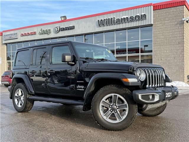 2021 Jeep Wrangler Unlimited Sahara (Stk: W9356) in Uxbridge - Image 1 of 8