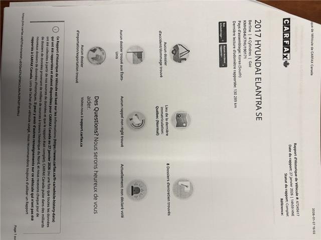 2017 Hyundai Elantra  (Stk: 2748) in Hawkesbury - Image 18 of 18