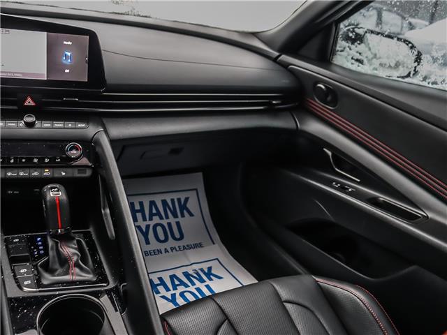 2023 Hyundai Elantra N Line Ultimate (Stk: U426822T) in Brooklin - Image 9 of 19