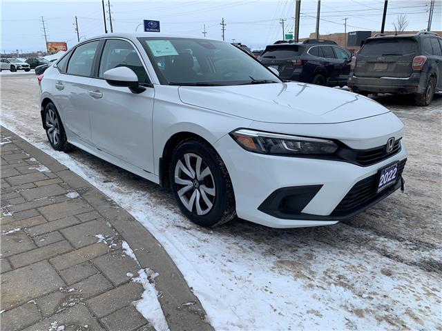 2022 Honda Civic LX (Stk: 32917A) in Thunder Bay - Image 3 of 12
