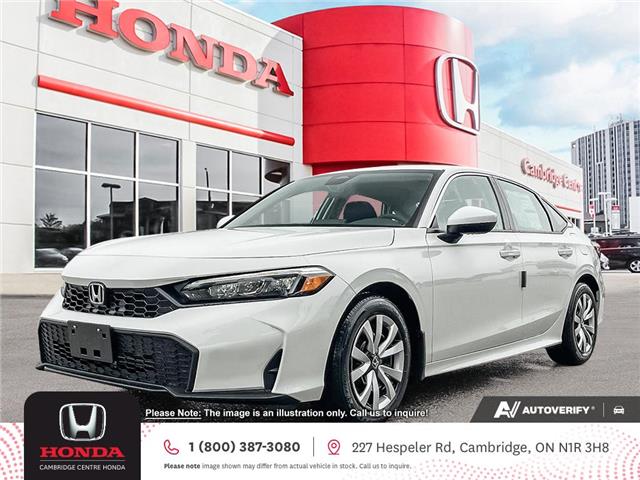 2026 Honda Civic LX (Stk: 25258) in Cambridge - Image 1 of 18