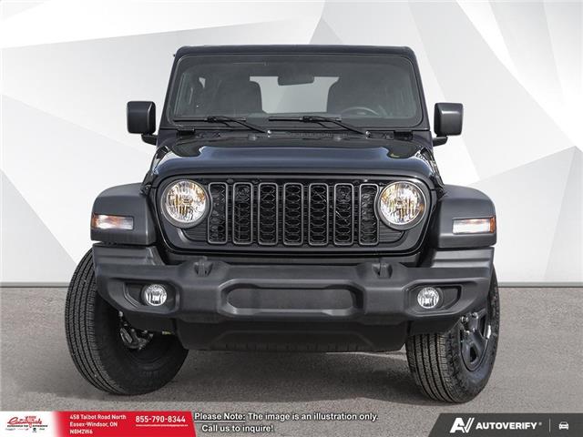 2025 Jeep Wrangler Sport (Stk: 25162) in Essex-Windsor - Image 2 of 26