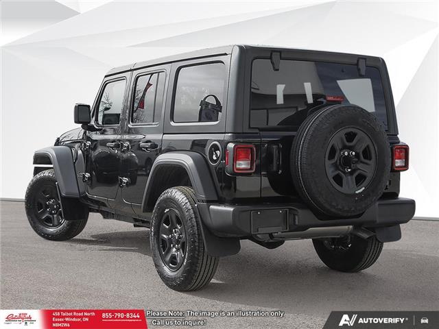 2025 Jeep Wrangler Sport (Stk: 25162) in Essex-Windsor - Image 4 of 26