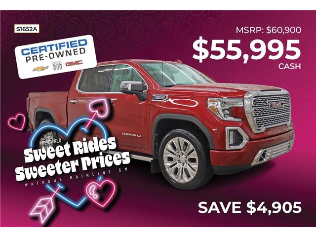 2020 GMC Sierra 1500 Denali (Stk: S1652A) in Watrous - Image 1 of 50