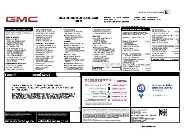 2024 GMC Sierra 2500HD Denali (Stk: R600A) in Grimsby - Image 2 of 27