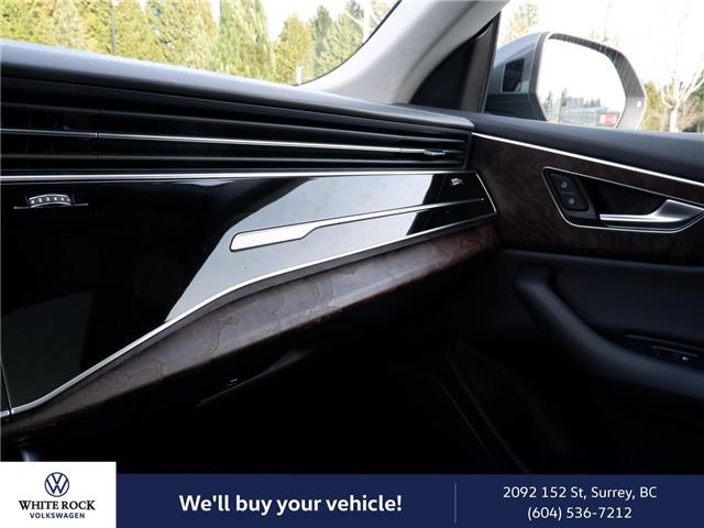 2019 Audi Q8 55 Progressiv (Stk: VW2140) in Vancouver - Image 17 of 22