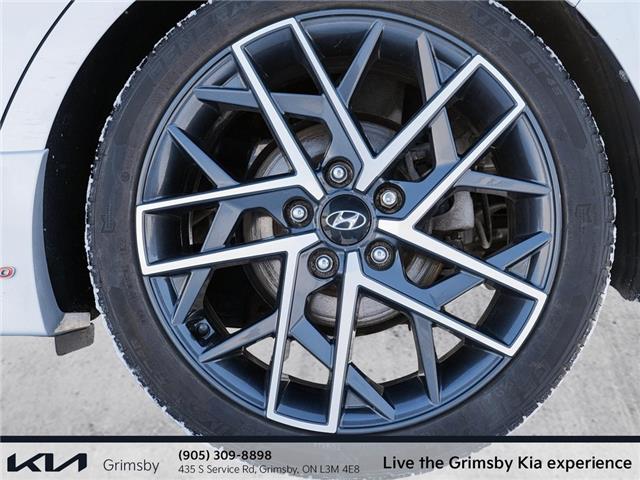 2019 Hyundai Elantra Sport | MANUAL | LEATHER |SUNROOF | CLEAN CAR FAX (Stk: U3223) in Grimsby - Image 6 of 18