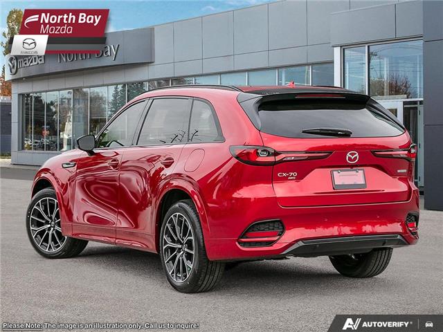 2025 Mazda CX-70 PHEV GT (Stk: 25531) in North Bay - Image 4 of 25