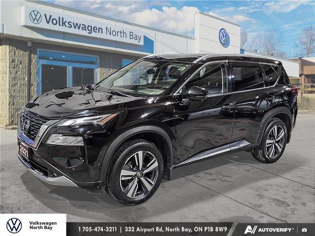 2021 Nissan Rogue Platinum Black with 115,002km at $24,498