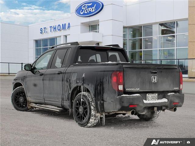 2022 Honda Ridgeline Black Edition (Stk: 7780A) in St. Thomas - Image 4 of 26