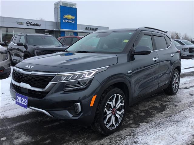 2023 Kia Seltos SX Turbo KNDETCA28P7397134 B3353A in Cornwall