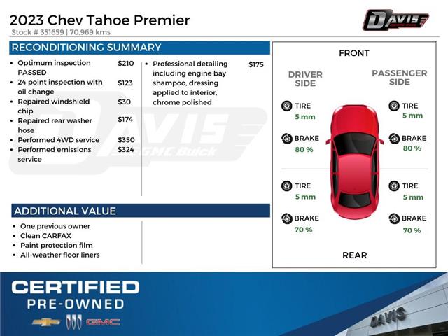 2023 Chevrolet Tahoe Premier (Stk: 351659) in Medicine Hat - Image 17 of 17
