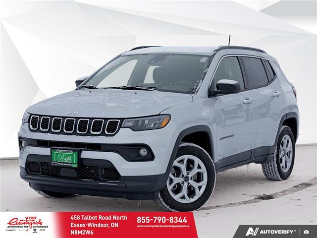 2025 Jeep Compass North (Stk: 252211) in Essex-Windsor - Image 1 of 30