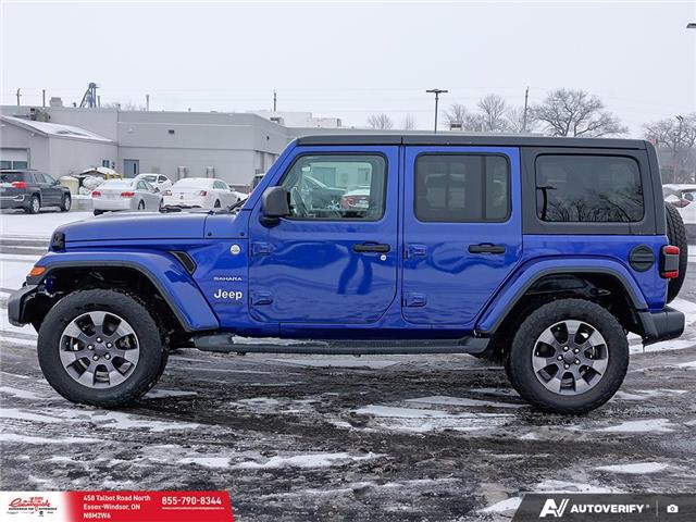 2019 Jeep Wrangler Unlimited Sahara (Stk: 62590) in Essex-Windsor - Image 3 of 30
