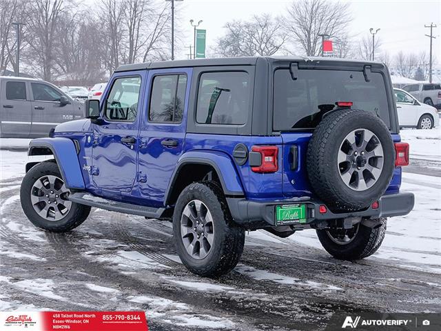 2019 Jeep Wrangler Unlimited Sahara (Stk: 62590) in Essex-Windsor - Image 4 of 30