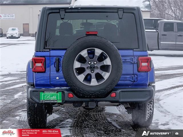 2019 Jeep Wrangler Unlimited Sahara (Stk: 62590) in Essex-Windsor - Image 6 of 30