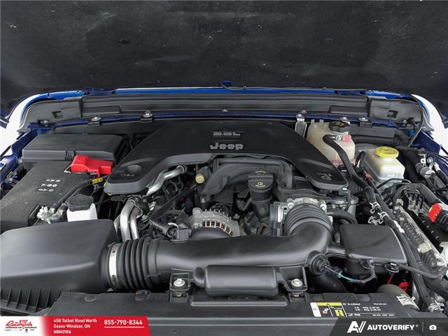 2019 Jeep Wrangler Unlimited Sahara (Stk: 62590) in Essex-Windsor - Image 9 of 30