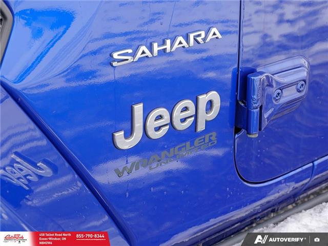 2019 Jeep Wrangler Unlimited Sahara (Stk: 62590) in Essex-Windsor - Image 11 of 30