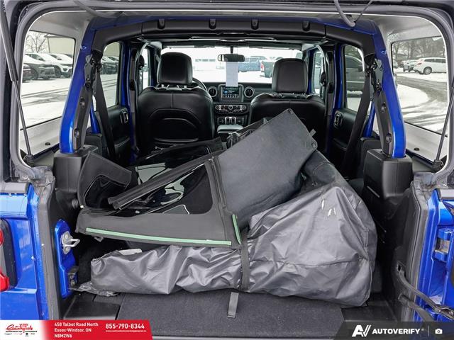 2019 Jeep Wrangler Unlimited Sahara (Stk: 62590) in Essex-Windsor - Image 13 of 30