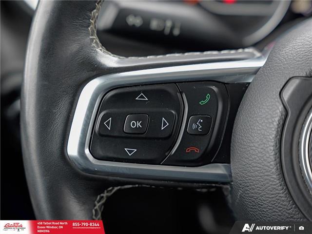 2019 Jeep Wrangler Unlimited Sahara (Stk: 62590) in Essex-Windsor - Image 22 of 30